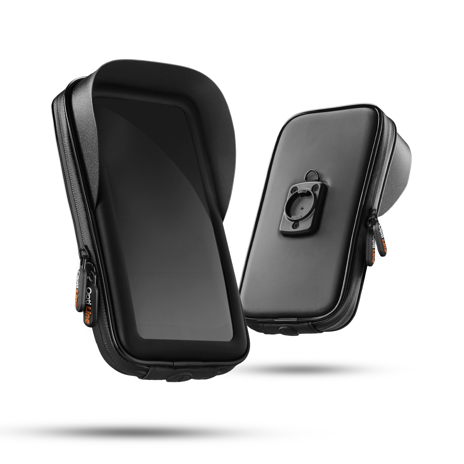 Optiline Soft Case Porta cellulare it.lbl.moto impermeabile con aletta  parasole