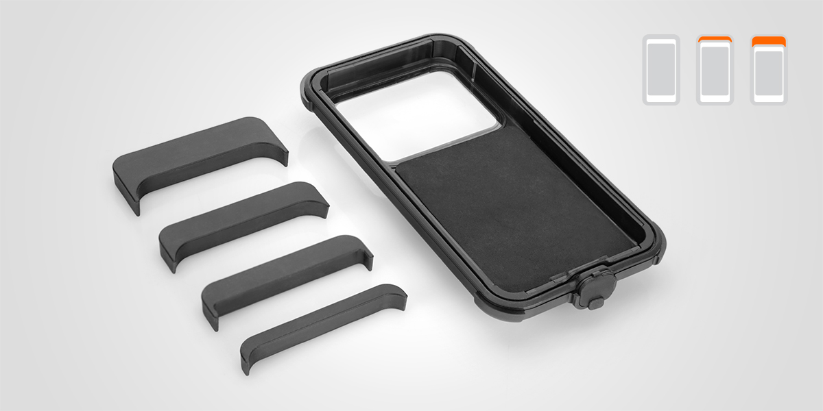 Custodia rigida universale per smartphone - 78x165mm 