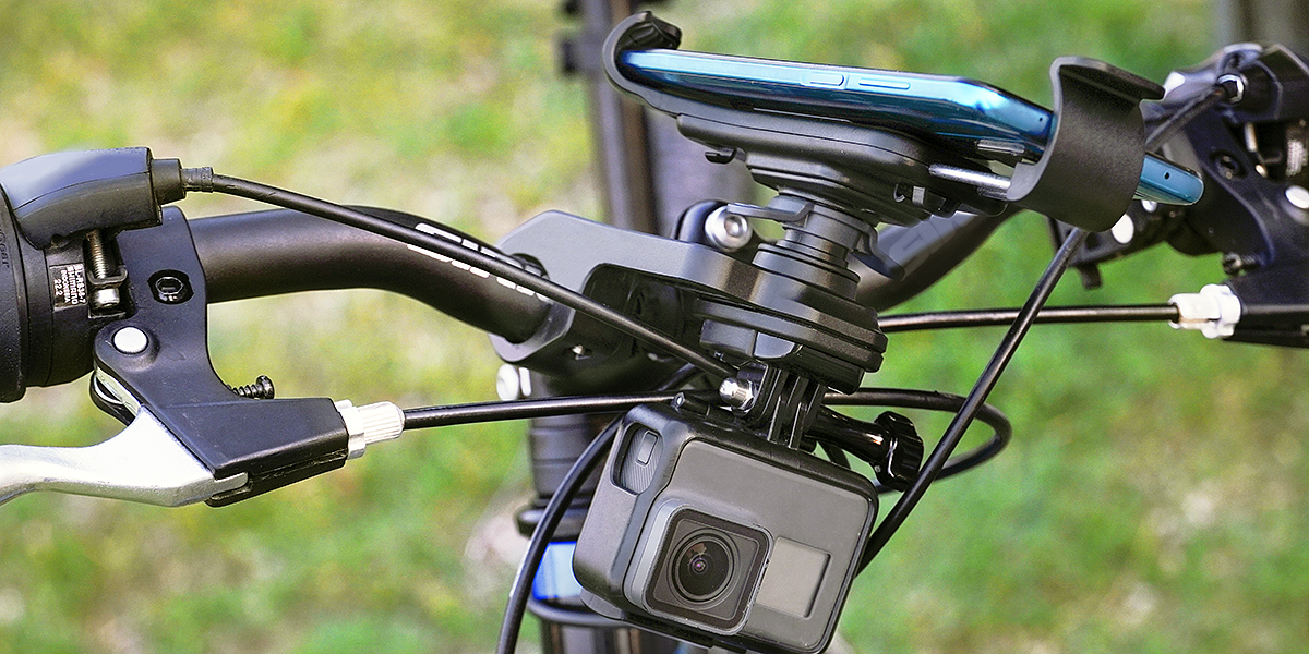 Porta telefono e action cam per bici per manubri da ⌀ 22 a 31,75mm 90551_G_1.jpg