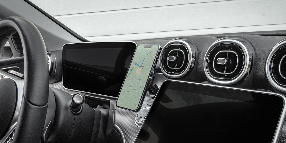 Porta cellulare auto magnetico con ricarica wireless e base adesiva - 15W 91804-A-02.jpg