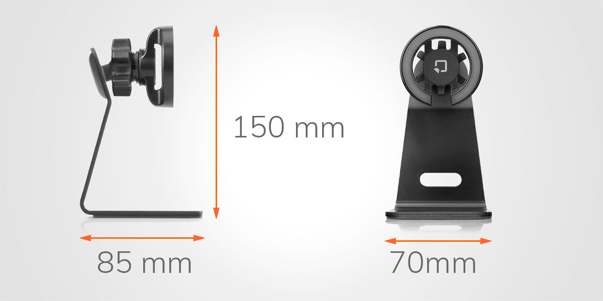 Porta telefono da tavolo magnetico con ricarica wireless