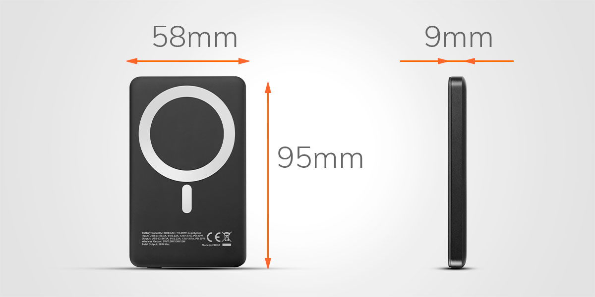 Powerbank wireless magnetico - 15W