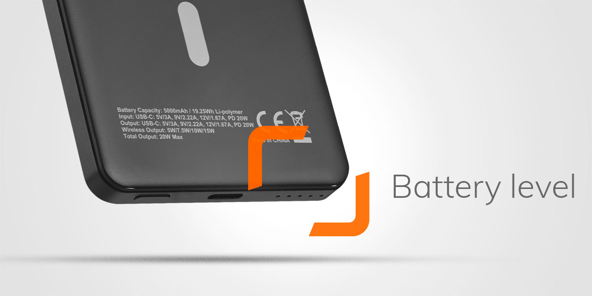 Powerbank wireless magnetico - 15W