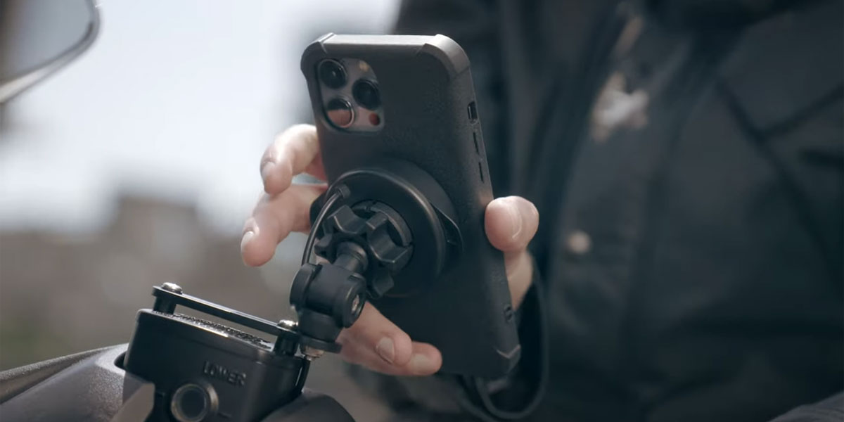 Caricatore wireless con anti-vibrazione - 15W video_moto