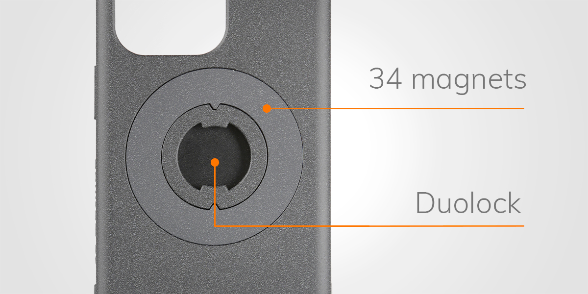 Custodia Duolock e MagSafe iPhone 13 / 14